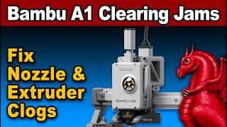 Unclogging Your Bambu Lab A1 Mini 3D Printer: A Step-by-Step Guide to Clearing Jams