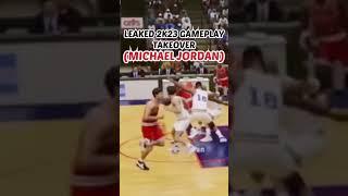 LEAKED NBA 2K23 GAMEPLAY (MICHAEL JORDAN FADEAWAY TAKEOVER)