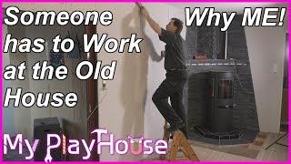 How I Plaster the New Walls of My old PlayHouse - 632