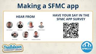 SFMCDG - Learn how to make your first SFMC app