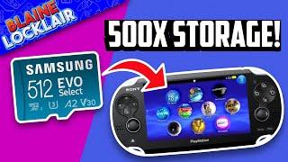 This ONE Hack Will Expand Your Vita's Storage 500X