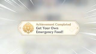 This Hidden Achievement Requires you to eat Paimon's Food