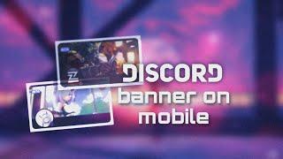 how to change your discord banner on mobile