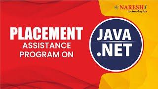 Placement Assistance Program on Full Stack JAVA & .NET | Naresh IT