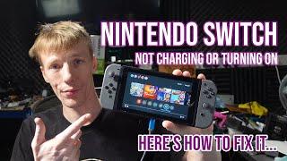 How To Fix A Nintendo Switch Not Charging Or Turning On... Stuck On 5v 0.09a