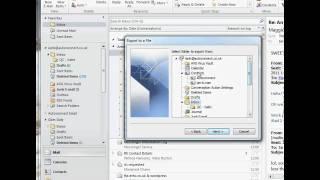 Export Contacts From Outlook 2010