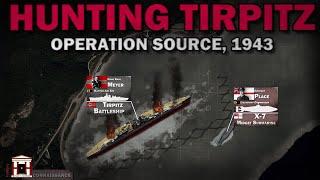 Operation Source, 1943: The Hunt for Battleship Tirpitz (Part 1)