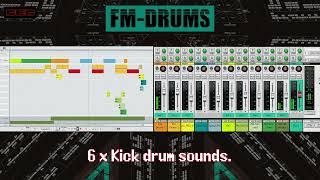 FM DRUMS Sample Pack -70 one shot drums