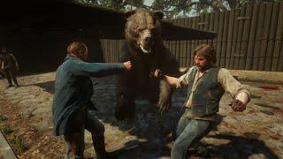 NPC Fights Bear Trap 3 Red Dead Redemption 2 PC Mods
