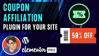 Coupon Affiliation on your Elementor Wordpress Website - All in one place | WP Coupons and Deals