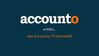 accounto erklärt... das Accounto-Preismodell