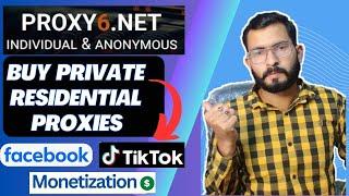 How To Use Proxies Server For Facebook & Tiktok Monetization | Buy Proxy From Proxy6