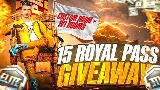 15 Royal pass giveaway | DC MUGHAL IS LIVE