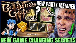 Baldur's Gate 3 - New MOST POWERFUL Secrets - 2 New Weapons, Kar'niss Companion, Gold Glitch & More!