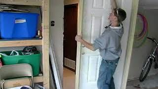 Gluing the Threshold of a Garage Entry Door