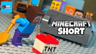 LEGO MINECRAFT (Short) Comedy-Stop Motion