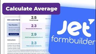 Setting Up Calculated Field for Averages in JetFormBuilder | Tutorial