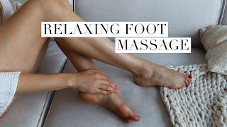 Relaxing Self Foot & Calf Massage