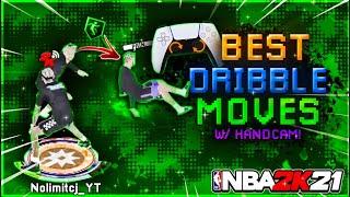 BEST DRIBBLE MOVES TUTORIAL NBA 2K21 NEXT GEN! BEST SIGNATURE STYLES & ANIMATIONS NBA2K21 (HANDCAM!)