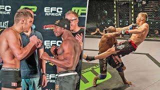 Dricus Du Plessis' MMA Debut vs Tez Makuebo | EFC 21