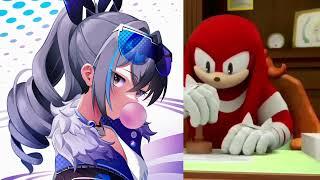 Knuckles rates Silver Wolf (Honkai: Star Rail)