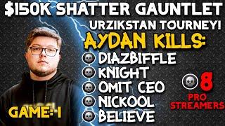 *NEW* Warzone 3 Aydan Kills Diazbiffle!! / $150K Shatter Gauntlet Customs Urzikstan Tournament!