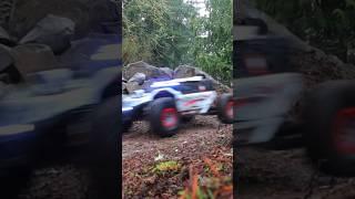 Losi Super Rock Rey vs Mtb jump   #rc #rctruck #shorts