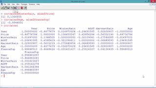 2.2.11 An Introduction to Linear Regression - Video 6: Correlation and Multicollinearity