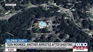 Daphne PD: Teen wounded, another arrested after shooting at Lake Forest pool