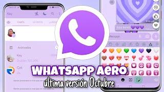 DESCARGAR E INSTALAR WHATSAPP AERO 2024