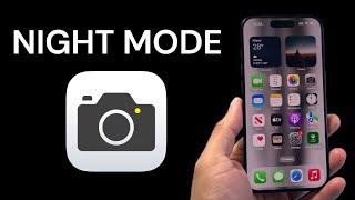 How To Turn On Night Mode on iPhone Camera