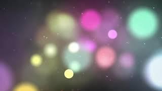 Unfocused All Colors Circles   4K Relaxing Screensaver