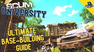 SCUM University: ULTIMATE Base Building Crafting Guide [Tips Tutorial]