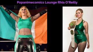 Popanimecomics Lounge Rhia O'Reilly Interview #Wrestling #ukwrestling #indywrestler