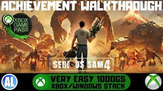 Serious Sam 4 #Xbox Achievement Walkthrough - Xbox/Windows Stack