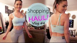 Shopping Haul, Fitness Clothes  Vlog #4