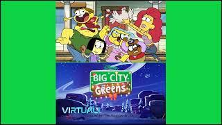 Big City Greens Opening Intros Side By Side Comparison 2