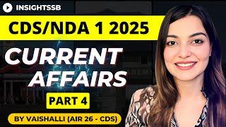 December Current Affairs For CDS NDA CAPF | CDS 1 2025 Defence Current Affairs