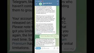 Telegram message not send solved | telegram spam problem | #telegramspam #shorts