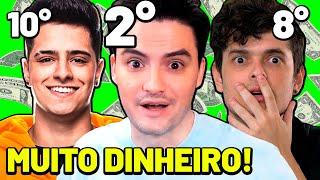 OS 10 YOUTUBERS (BR) QUE MAIS LUCRARAM EM 2020!!