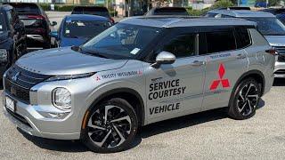 Service Loaner review - Outlander Mitsubishi PHEV 2024!