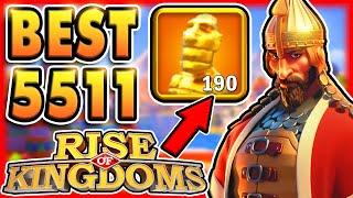 Best 5511 Legendary Commanders in Rise of Kingdoms 2023! F2P