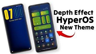 New Depth Effect HyperOS Theme | Most awaited HyperOS Theme