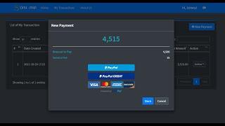 Online Payment Hub using PHP and PayPal DEMO