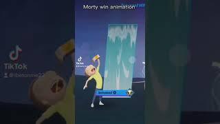 Morty win and loss animations #multiversus