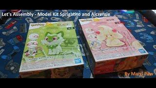 Let's Assembly - Model Kit Sprigatito & Alcremie