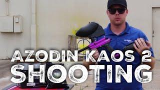 Azodin Kaos 2 Shooting [Semi Automatic] at Pro Edge Paintball