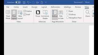 How to enable disabled Microsoft Word zoom slider - No audio
