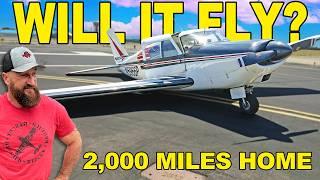 FLYING A FORGOTTEN 66 YEAR OLD AIRPLANE 2000 MILES HOME