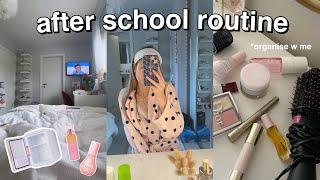 AFTER SCHOOL ROUTINE - after an exam  *organising + selfcare 